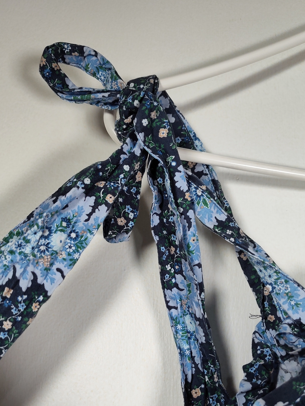 J. Crew Collection tie-shoulder tank in Ratti Pacific blue paisley M - Picture 5 of 10